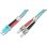 Cable de fibra óptica multimodo Digitus OM3 LC a ST 2 m