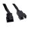 Cable Y Silverstone SST-CPF01 PWM 4-pin à 2x PWM 4-pin 10 cm
