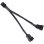 Cable Y Silverstone SST-CPF01 PWM 4-pin à 2x PWM 4-pin 10 cm