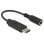 Adaptador de audio USB-C a 3,5 mm DeLOCK 65842 Negro