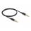 Cavo audio 3,5 mm 4 pini DeLOCK Ultra Slim 0,5 m nero