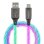 Cable USB-A a USB-C Ansmann 1700-0158 1 m iluminación LED multicolor