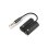Adaptador de áudio Sharkoon PMP35 3,5 mm Preto