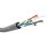 Netzwerkkabel Goobay Cat6 U/UTP 100 m grau