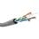 Netzwerkkabel Goobay Cat6 U/UTP 100 m grau
