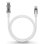 Câble réseau Goobay 74157 USB-A vers RJ-45 Cat6 1 m blanc