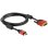 Cable Adaptador DeLOCK HDMI a DVI-D 1,8 m Macho/Macho
