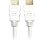 Cable HDMI Sharkoon 1 m 2xHDMI Blanco