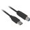 Cabo USB Sharkoon 3 m USB 3.2 Gen 1 USB-A a USB-B Preto