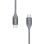 Câble USB Nevox 1654 2 m USB-C vers USB-C 2.0 Gris Argent