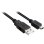 USB-Kabel Sharkoon 1 m USB A an Mini-USB B USB 2.0 Schwarz