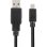USB-Kabel Sharkoon 1 m USB A an Mini-USB B USB 2.0 Schwarz