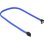 Cable SATA III Sharkoon 0,6 m Macho/Macho Noir/Bleu