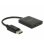 Divisor DisplayPort 1.4 DeLOCK 1 x DisplayPort para 2 x HDMI MST