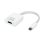 Adapter OWC USB-C nach HDMI 4K 60 Hz 0,108 m Weiß