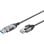 Adattatore Ethernet USB 3.0 a RJ45 Goobay 74396 3 m Nero Argento