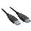 Cable USB 3.2 Gen 1 Sharkoon 3 m Negro Alargador