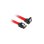Cable SATA III Sharkoon 0,45 m Macho/Macho Noir/Rouge