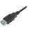 Cabo de extensão USB Sharkoon 2 m USB 3.2 Gen 1 Preto
