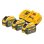 Ladegerät und Akkus Set DeWALT DCB118X3-QW 54 V 9 Ah