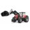 Veículo de brinquedo BRUDER Massey Ferguson 7624 com carregador frontal 1:16