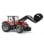 Veículo de brinquedo BRUDER Massey Ferguson 7624 com carregador frontal 1:16