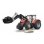 Veículo de brinquedo BRUDER Massey Ferguson 7624 com carregador frontal 1:16