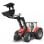 Veículo de brinquedo BRUDER Massey Ferguson 7624 com carregador frontal 1:16