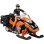 Modelo a escala Snowmobil BRUDER 1:16 con conductor y accesorios