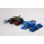 Coche de construcción BRUDER 02222 a escala 1:16 azul y plateado