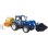 Tractor BRUDER Holland T5.120 1:16 ABS Negro/Azul