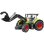 Modelo a escala pala cargadora frontal BRUDER Claas Axion 950 1:16 Plástico Negro/Verde