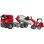 Set de pistas y camión BRUDER MAN TGS, escala 1:16, plástico multicolor