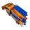 Vehículo de juguete BRUDER MAN TGS 1:16 Azul Naranja