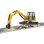 Modelo a escala excavadora BRUDER 02456 Cat® Mini Excavator 1:16 ABS multicolor