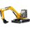 Modelo a escala excavadora BRUDER 02456 Cat® Mini Excavator 1:16 ABS multicolor