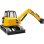 Modelo a escala excavadora BRUDER 02456 Cat® Mini Excavator 1:16 ABS multicolor