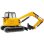 Modelo a escala excavadora BRUDER 02456 Cat® Mini Excavator 1:16 ABS multicolor