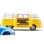 Set de modèles à l'échelle SIKU VW T1 avec remorque et VW Beetle 1:50