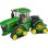 Tractor BRUDER John Deere 9620RX modelo a escala 1:16 ABS verde