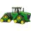 Tractor BRUDER John Deere 9620RX modelo a escala 1:16 ABS verde