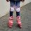Patins en ligne HUDORA Mia 2.0 Enfants Rose Taille 33-36