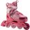 Patins en ligne HUDORA Mia 2.0 Enfants Rose Taille 33-36