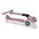 Patinete infantil Globber Junior plegable 3 ruedas luces Berry 50 kg