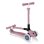 Patinete infantil Globber Junior plegable 3 ruedas luces Berry 50 kg