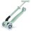 Patinete infantil Globber Junior plegable 3 ruedas luces LED verde claro