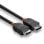 Cable DisplayPort 3 m Lindy Black Line Macho a Macho 4K