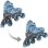 Patines en línea urbanos Globber 783-200 para niños, talla 30-33, azul