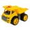 Veículo de brinquedo BIG amarelo/cinza para crianças pequenas