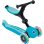 Patinete GLOBBER Go-Up Active Lights 360 3 en 1 Azul 4 ruedas 50 kg